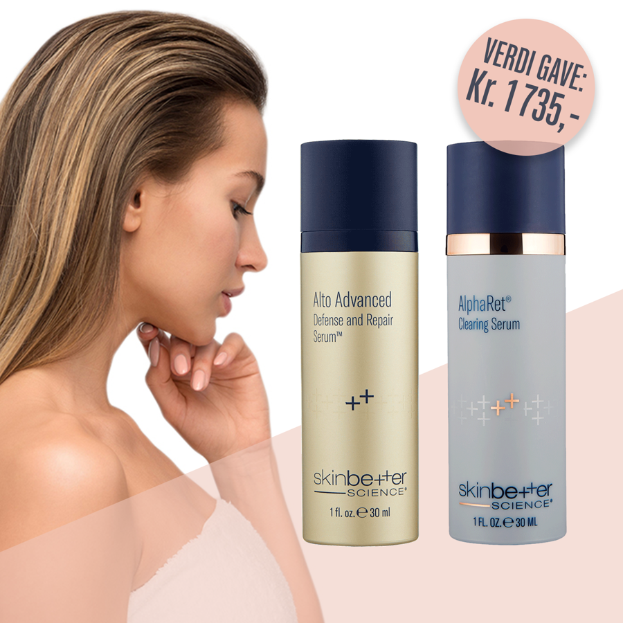 Kampanje! Kjøp Alto Advanced Defense and Repair Serum - få AlphaRet Clearing Serum på kjøpet!